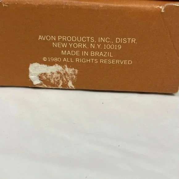 VINTAGE AVON Country Kitchen Ceramic Salt & Pepper Shakers - In Box 1980 - Picture 5 of 5